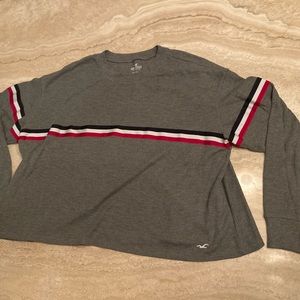 Hollister Loose Cropped Long Sleeve